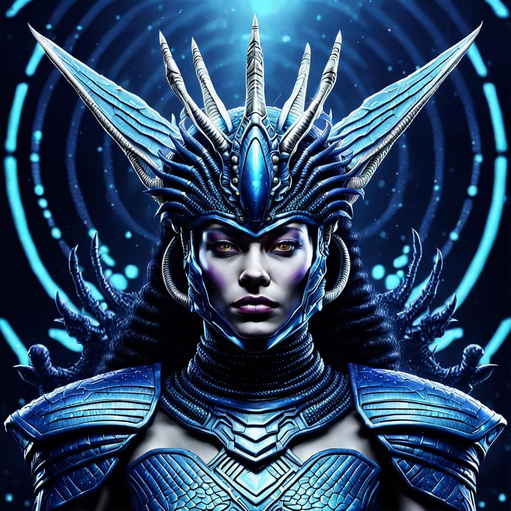 Alien Queen Generated by AI