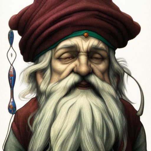 Old Gnome Wizard