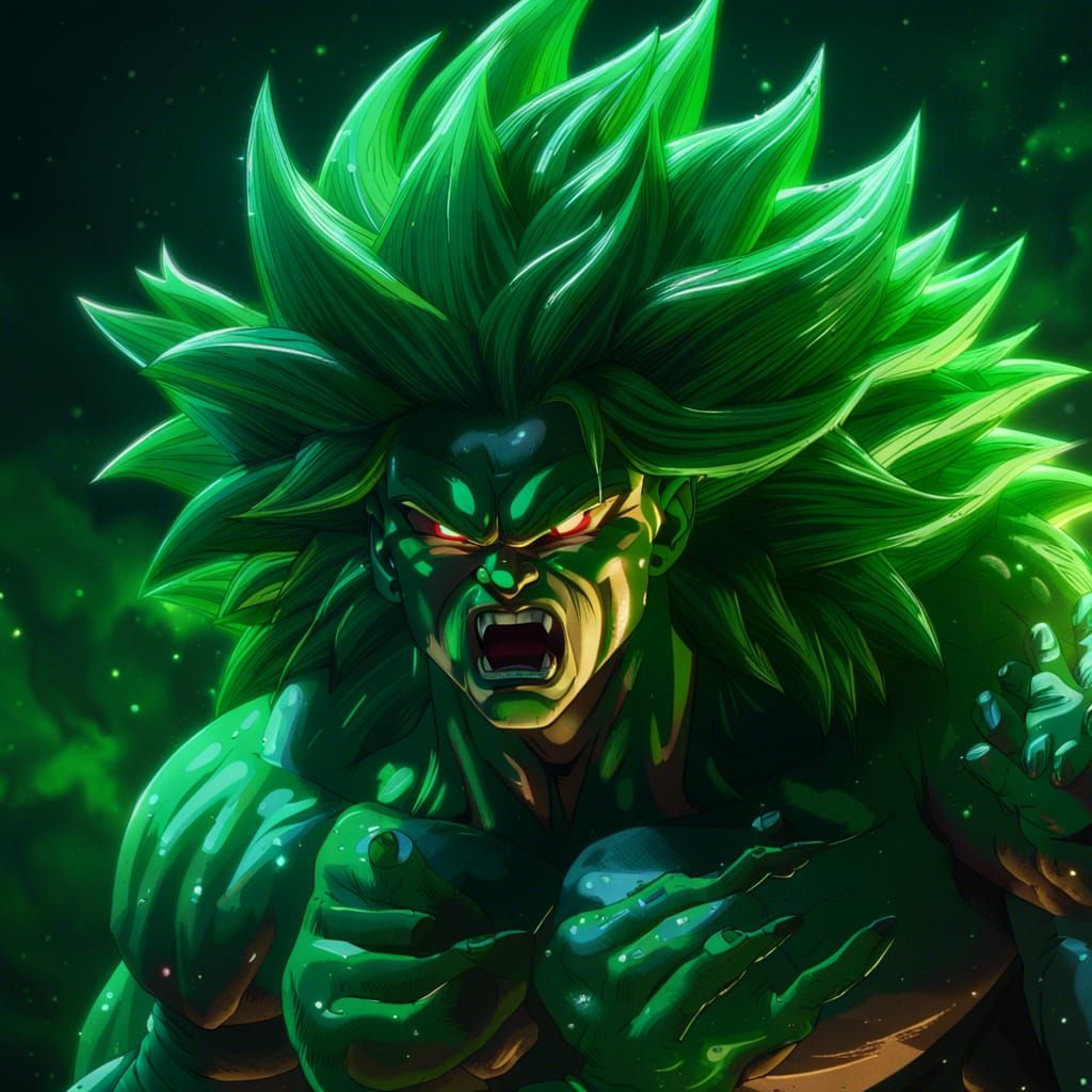 Full Moon Fury: Broly the Werewolf Saiyan