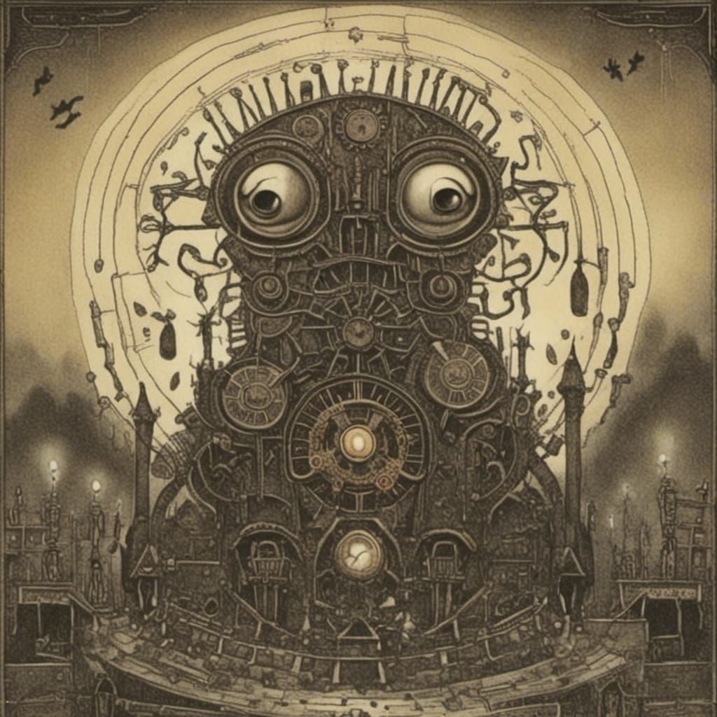 Incan Moon Tears in Nightmare Engine Style