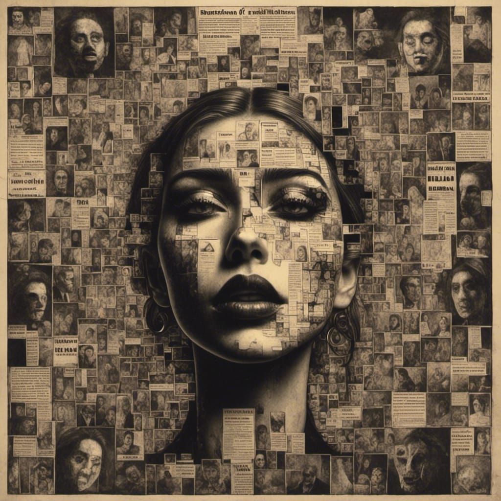 Independent Election Result Headline on Newspaper Texture