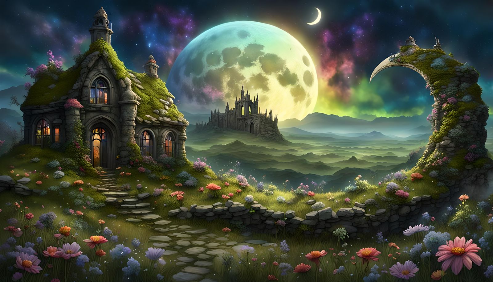 Fantasy scene