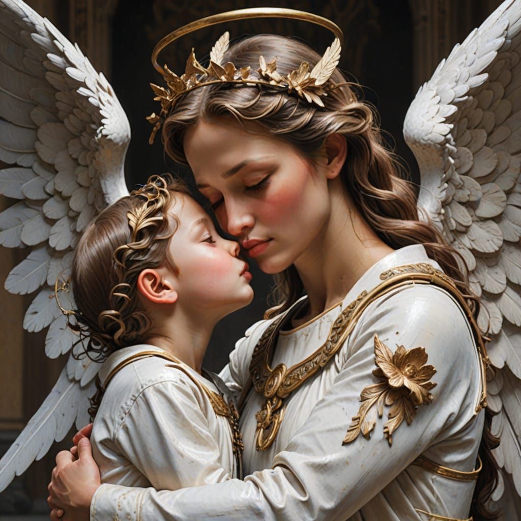 Angels kiss