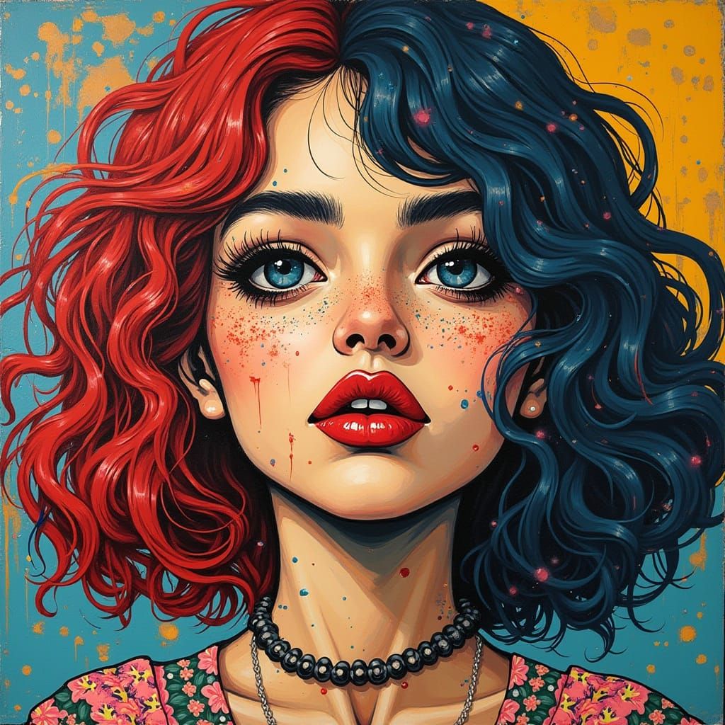 Pop Art Masterpiece in the Spirit of Jasper Johns