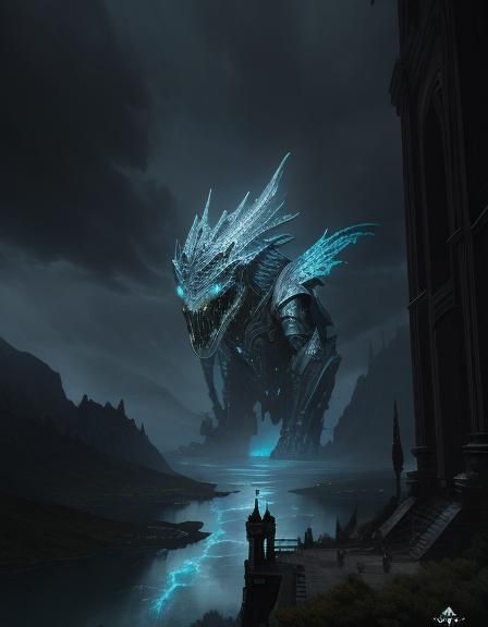 Epic Cinematic Meeting of Lovers: Digital Matte Painting