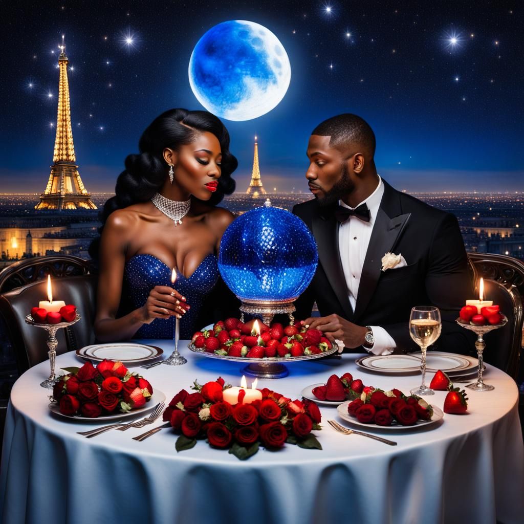 Romantic Valentine's Dinner in Paris