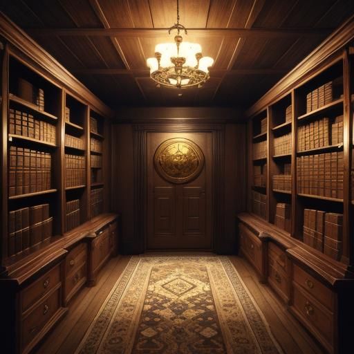 Enormous Treasure Room Filled with Riches