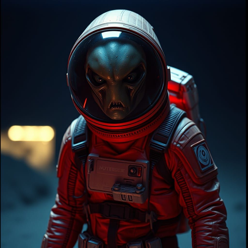 Epic Cinematic Spacesuit Masterpiece