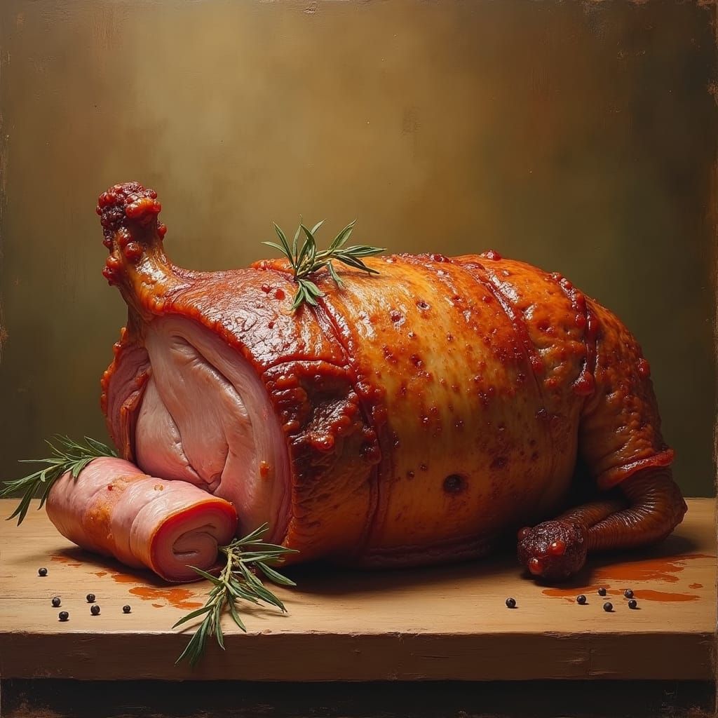 Rustic Pork with Pepper, Chorizo, and Bacon