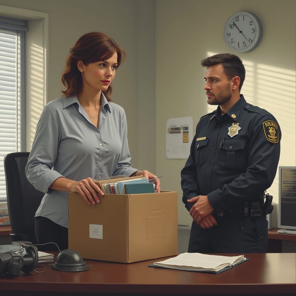 End of the Game for Laid Off Office Worker