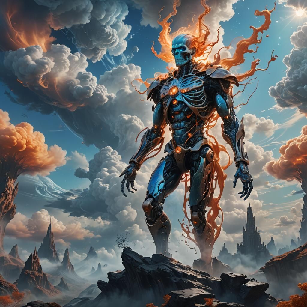 Mystical Anatomical Structure in Fantasy Concept Art