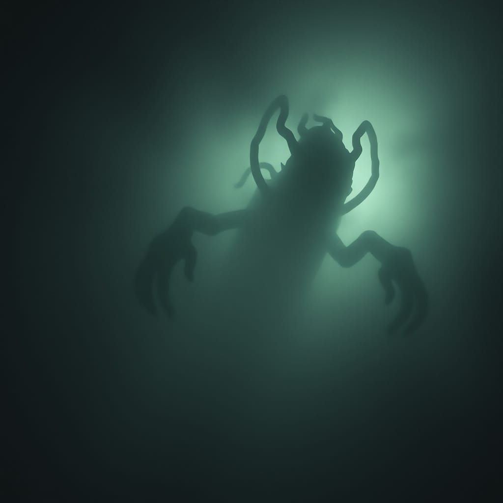 Monstrous Entity Lurks in Dark, Misty Void