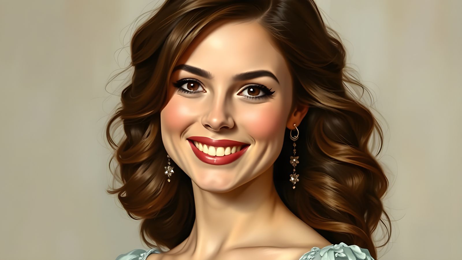 Elegant Lady in the Style of Tom Roberts