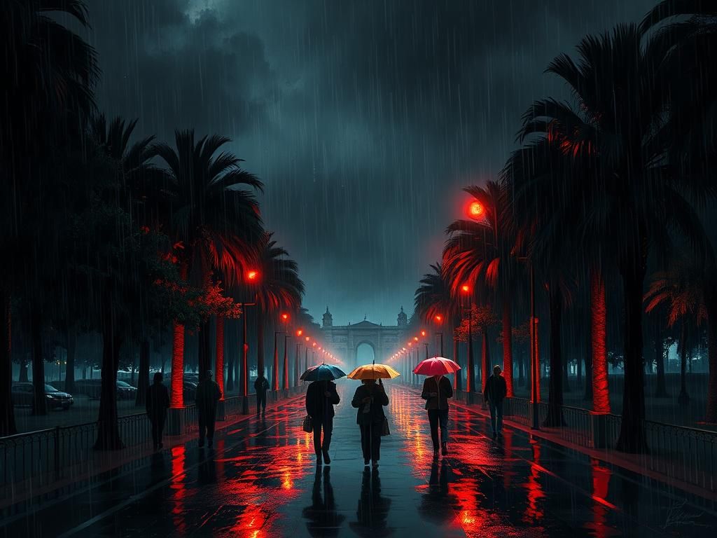 Rainy Autumn Night 2