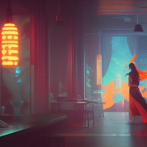 Hyperdetailed Boba Tea Concept Art in Art Nouveau Style