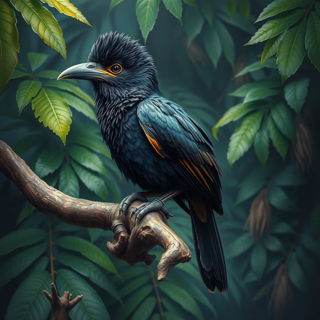 Stresemann's Bristlefront in Watercolor Style