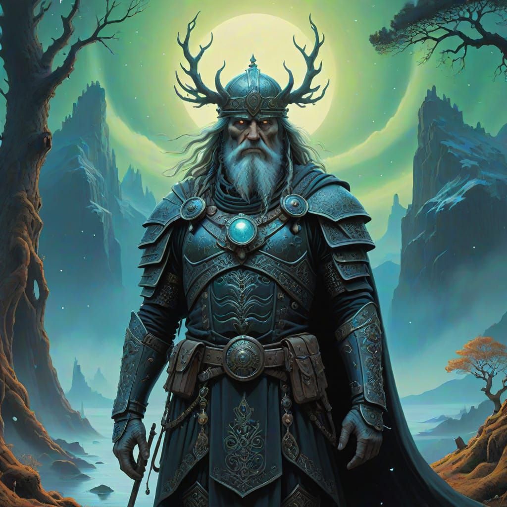 God of Asgard Emerges Amidst Celestial Majesty