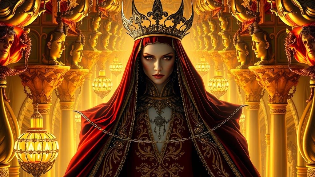 A Majestic Figure Trapped in a Labyrinth of Vanity and Hubri...