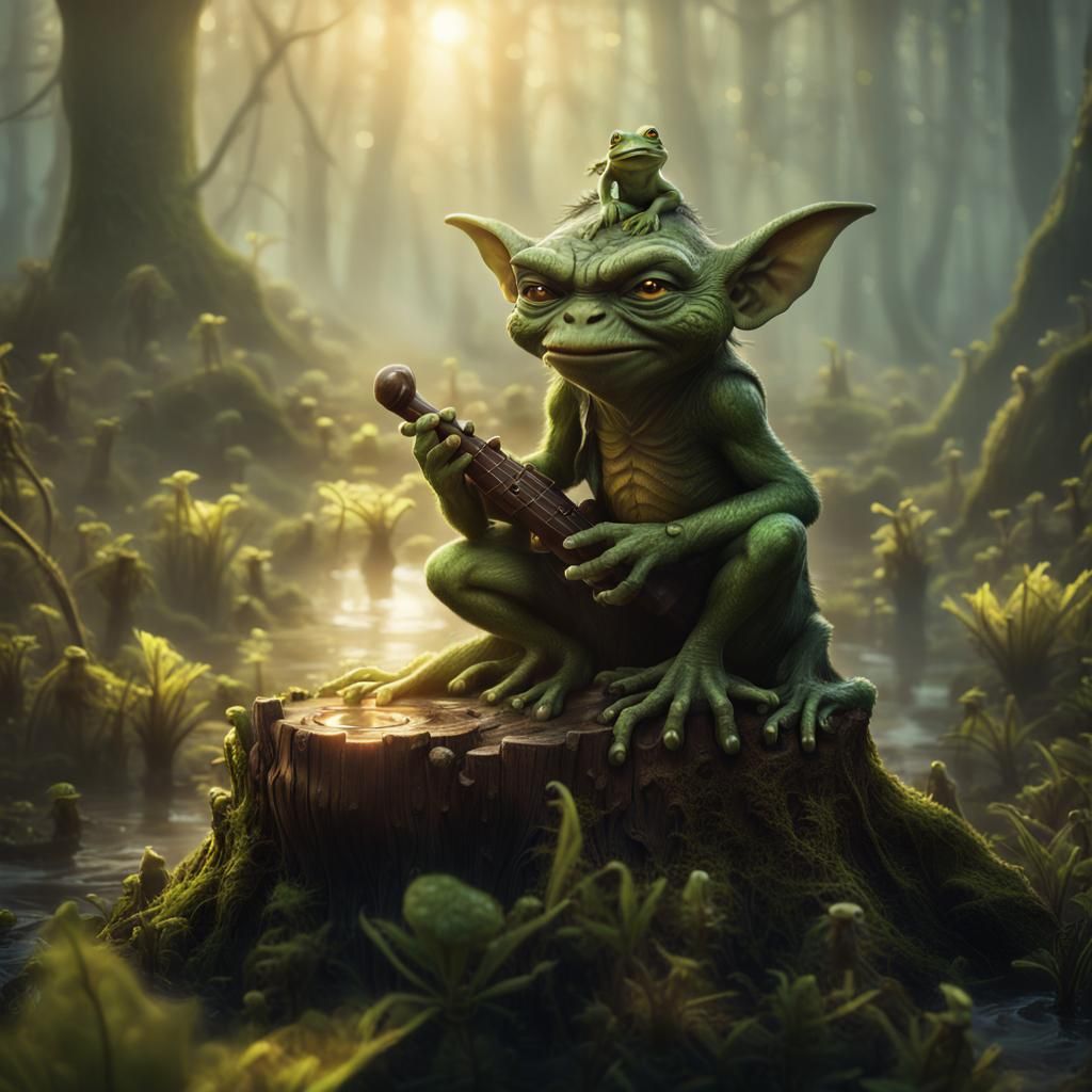 Swamp Goblin Ocarina Concert in Mystical Forest