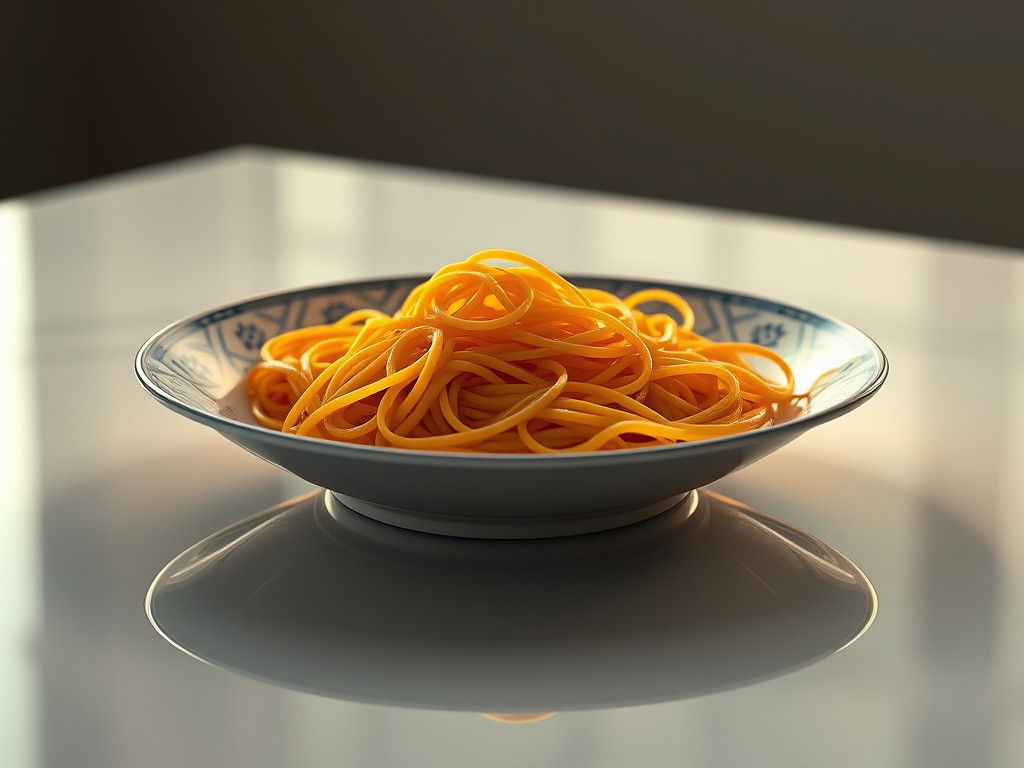 Hyperrealistic Spaghetti Still Life in 8K Resolution