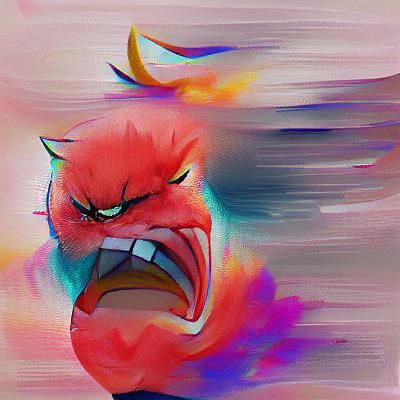 AI Generated Image of Anger