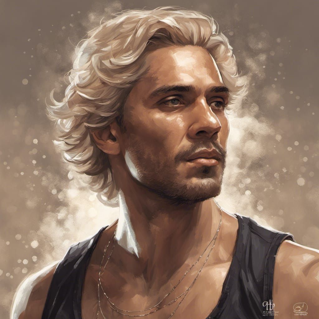 Hispanic Man Portrait in Dynamic Lighting