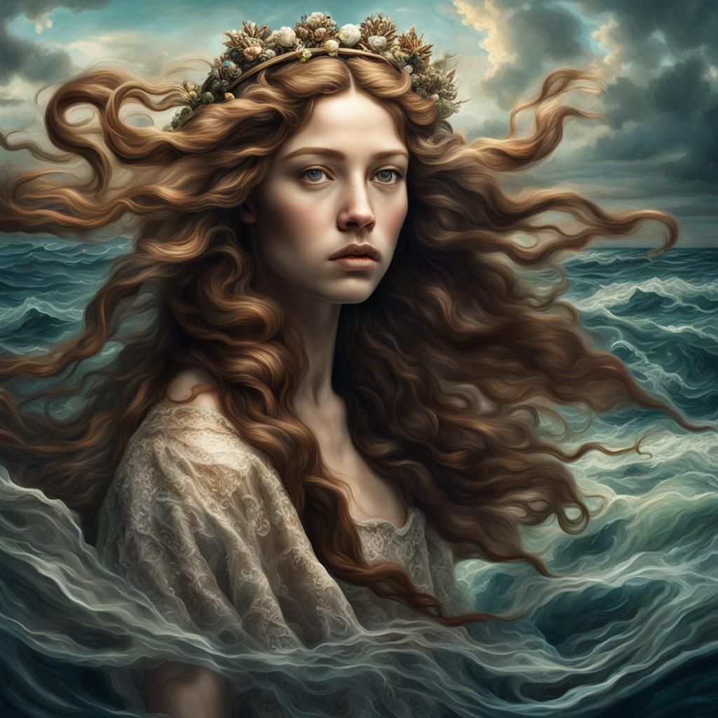 Hyperrealistic Birth of Venus in Renaissance Style