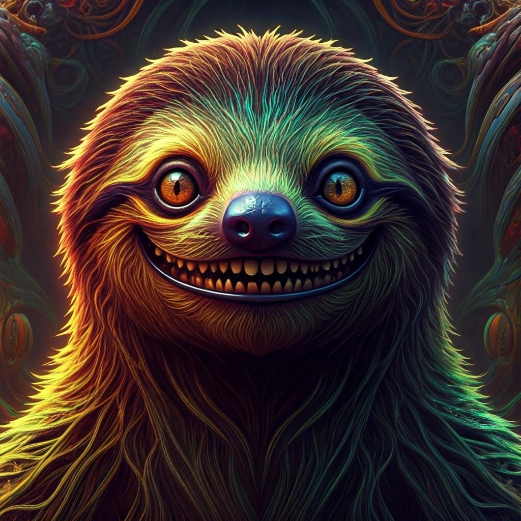 Biomechanical Sloth in Fractal Forest