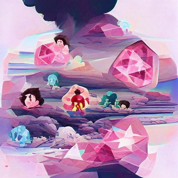 AI Generated Image of Steven Universe