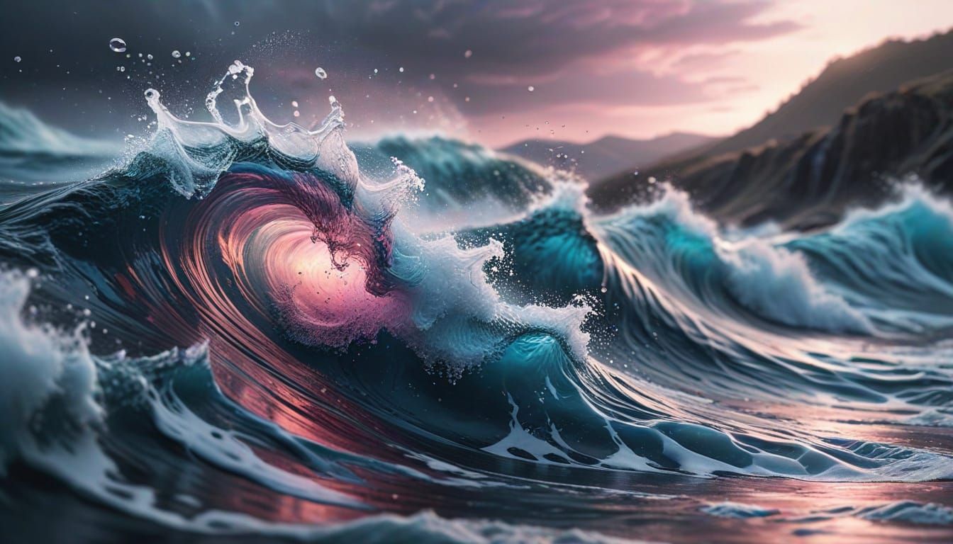 Breathing Space: Waves of Color and Light