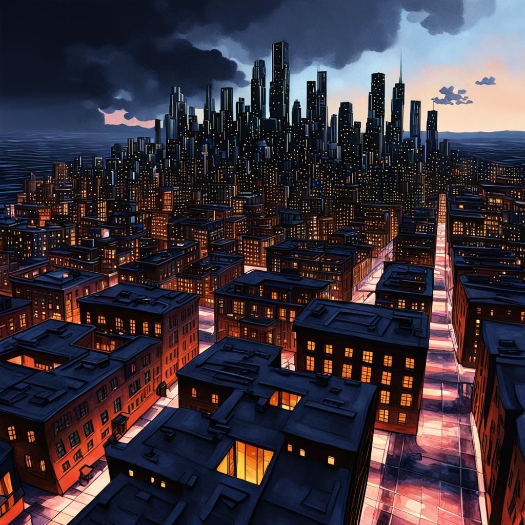 Deserted downtown