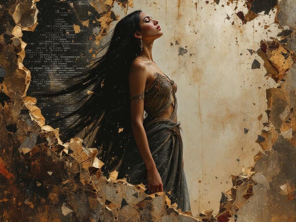 Renaissance Fresco Reveals Digital Pin-Up Corruption