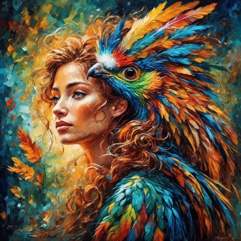 la mujer y el quetzal