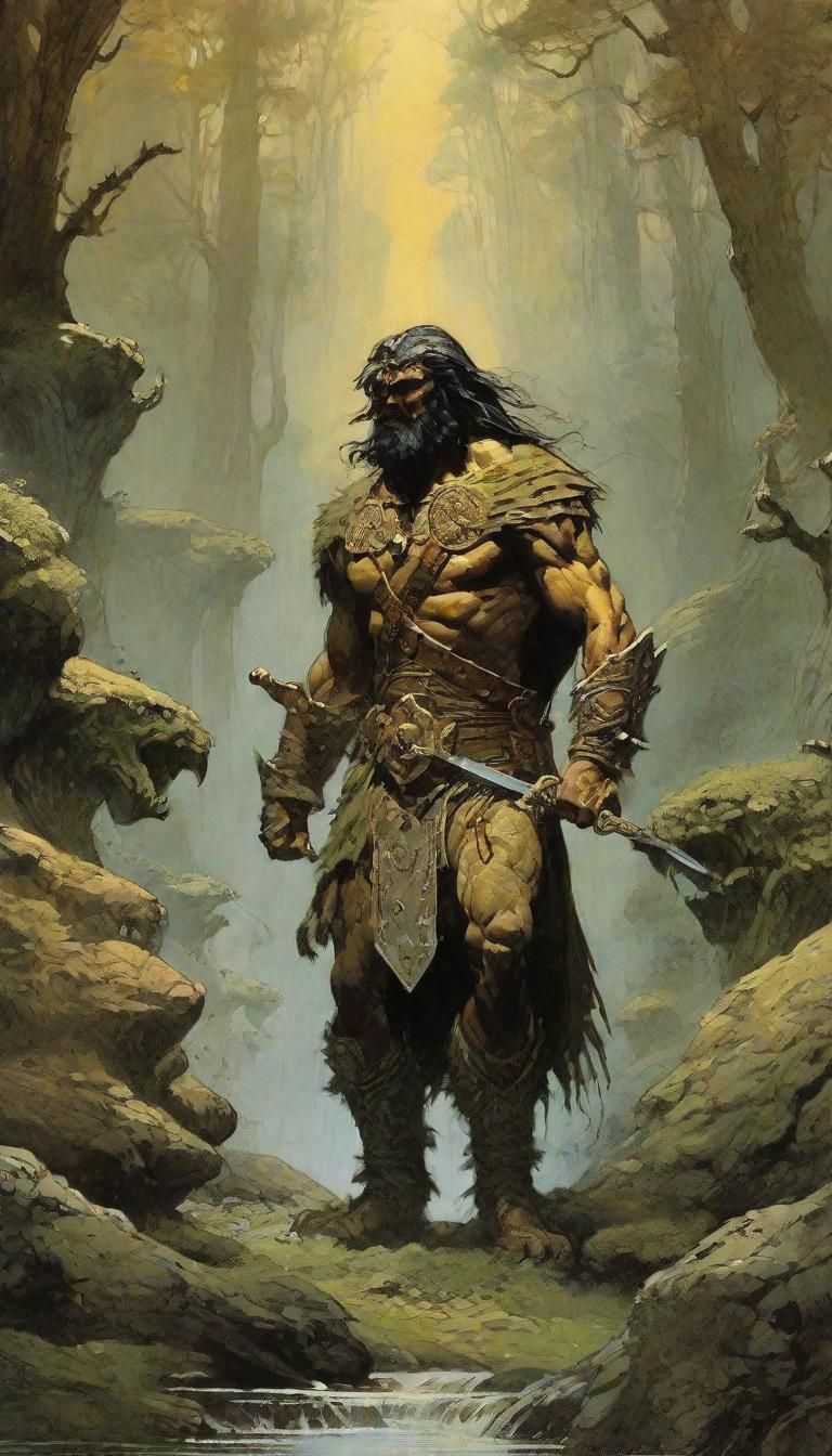 Art by Frank Frazetta