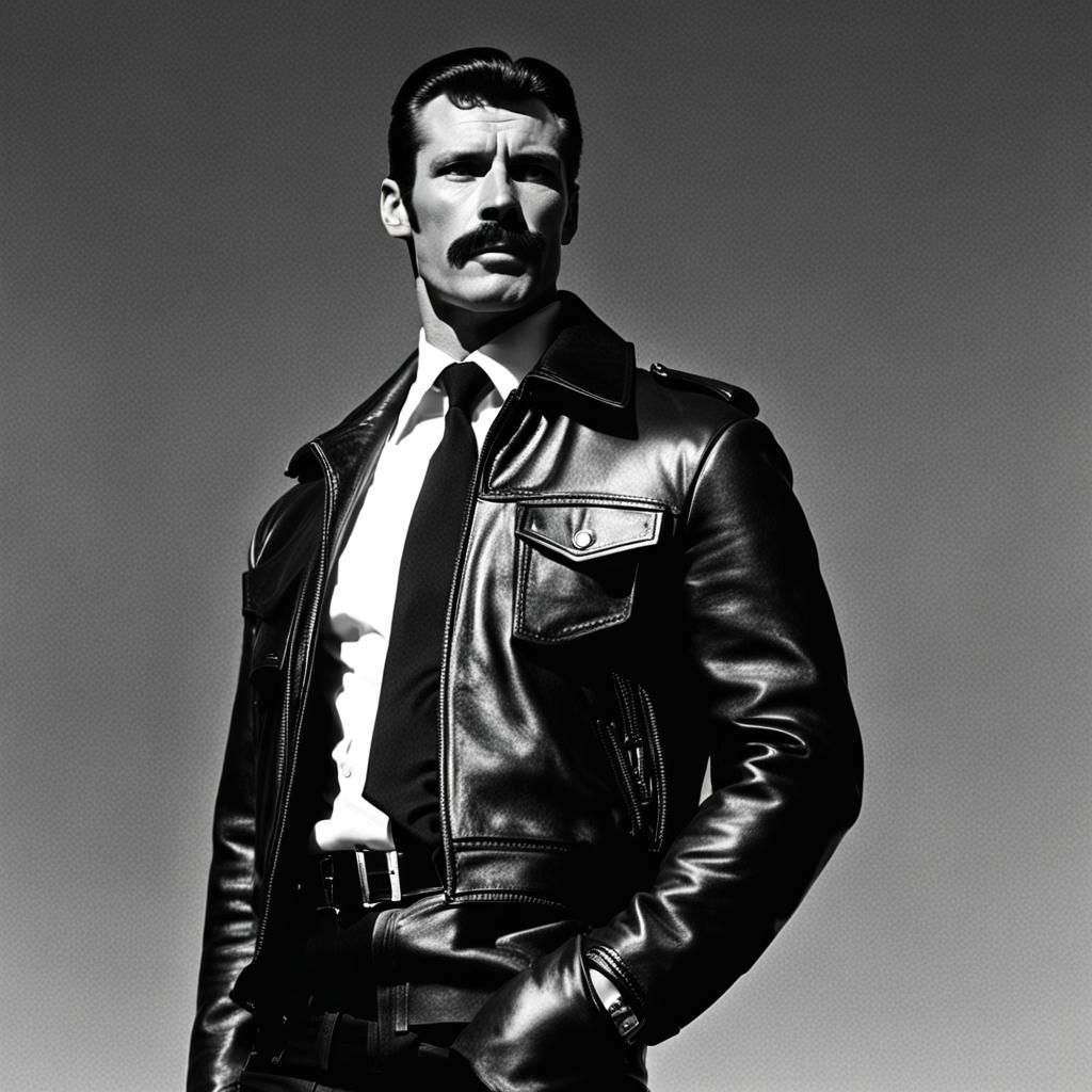 Power-Man Castro Clone in Mapplethorpe/Finland Style