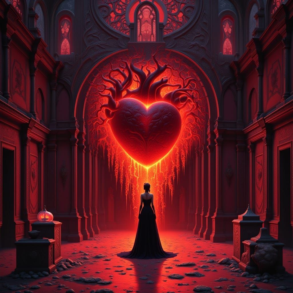 Cursed Heart Beats in Haunted Mansion