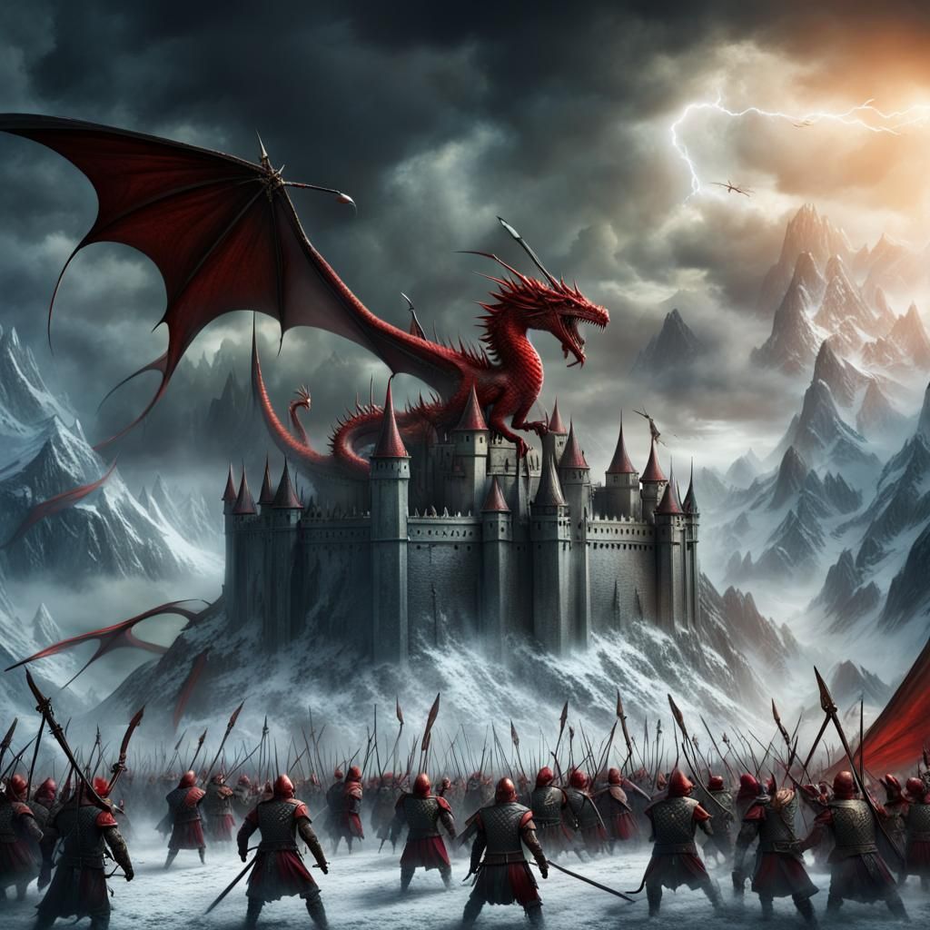 Epic Battle Between Elves and Dwarves