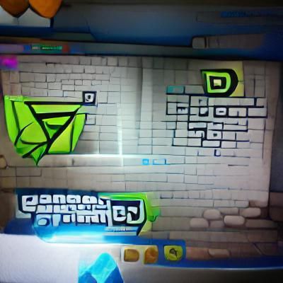 Colorful Geometric Shapes in Dynamic Composition