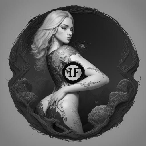 Elegant Black and White Quote Art for T-Shirts