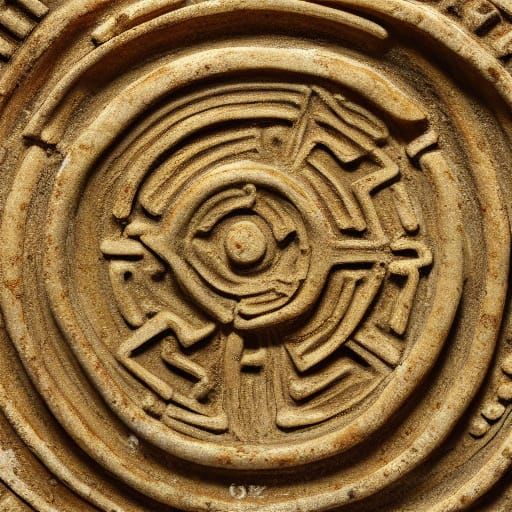 Classical Greek Chiton in Earthy Oil Painting Style