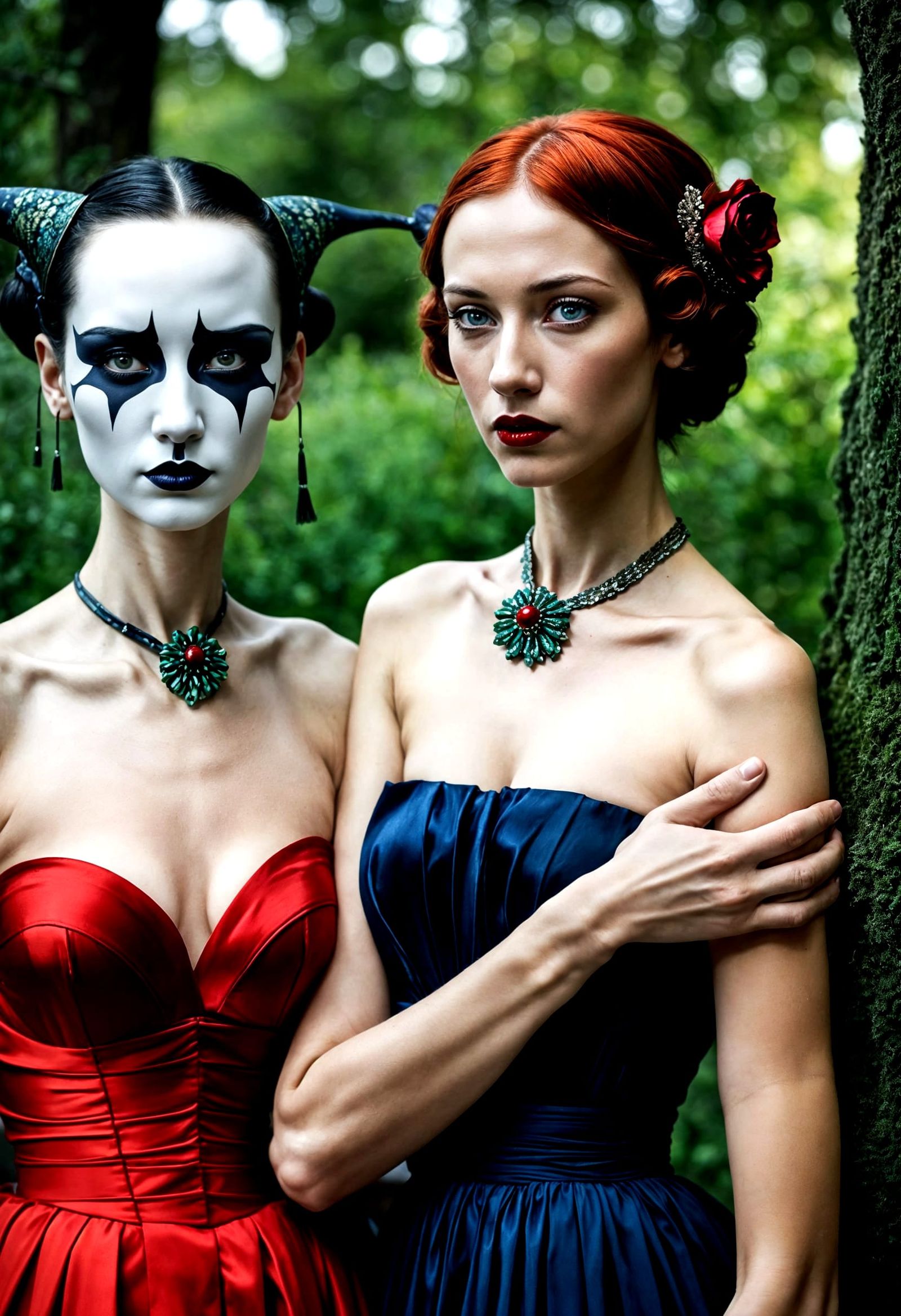 Surreal Alien Restaurant Celebration in Magical Realism