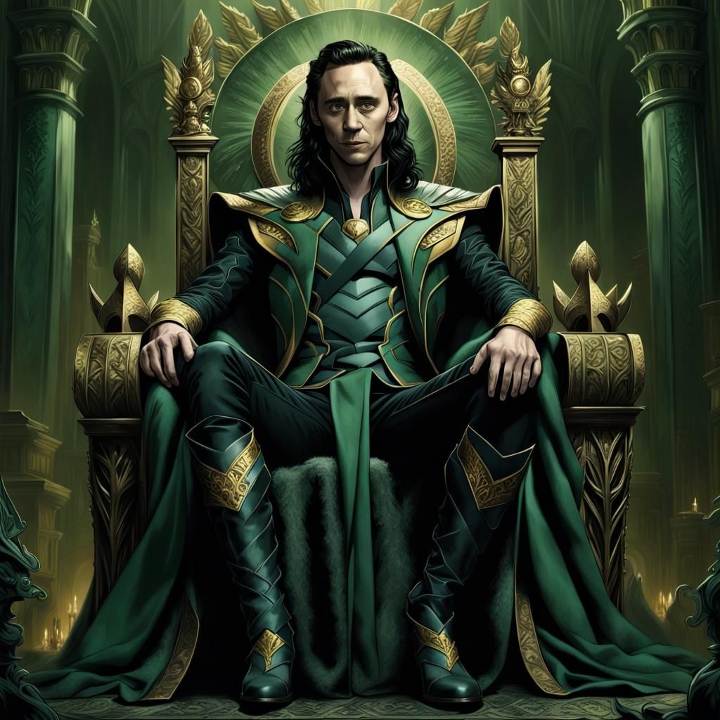 Loki Ascends: Tom Hiddleston as King