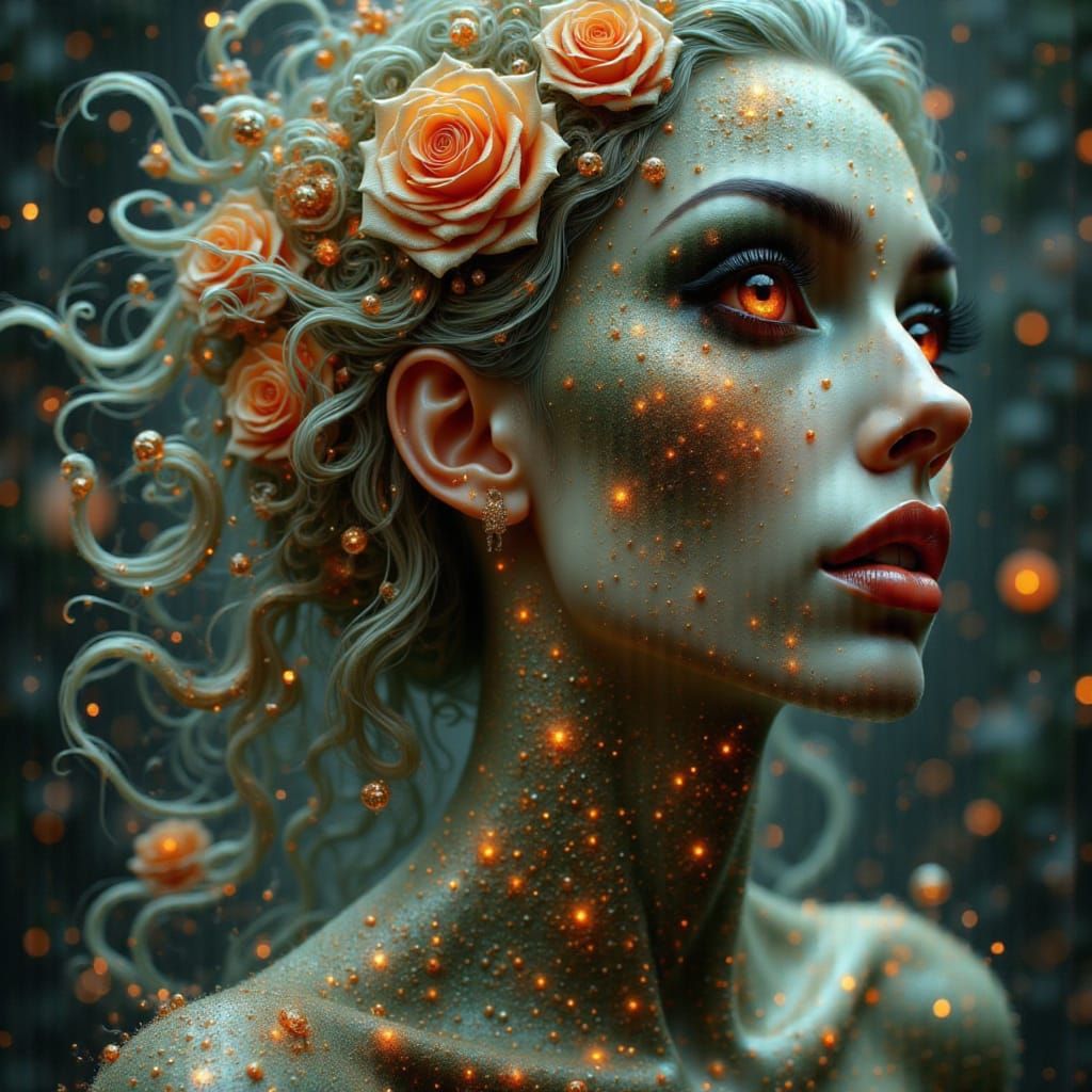 Ethereal Dreamscape with Vibrant Colors