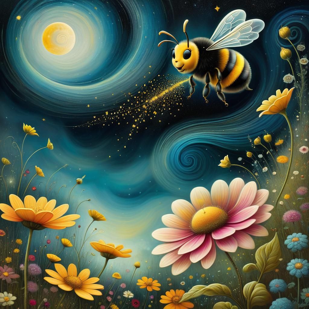 The magical empowering bumble bee
