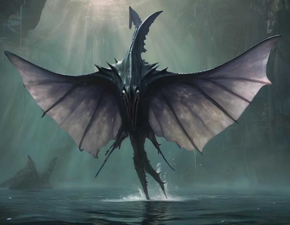 Eldritch beast from the ocean depths