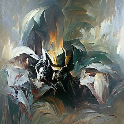 Mordekaiser Oil Painting in Gurney Style