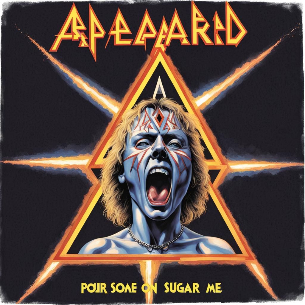 Pour Some Sugar On Me AI Image