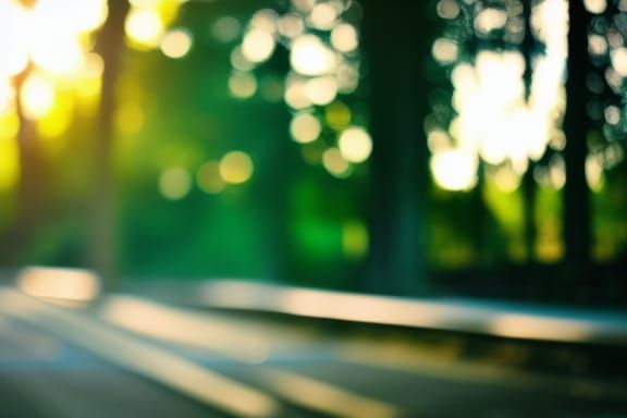 Scenic View with Natural Lighting and Bokeh