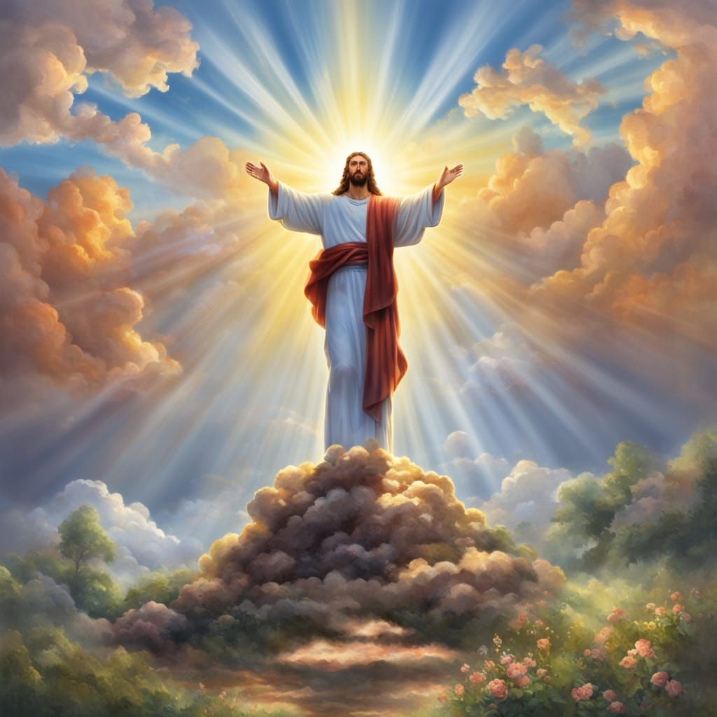 Jesus in Heavenly Glory