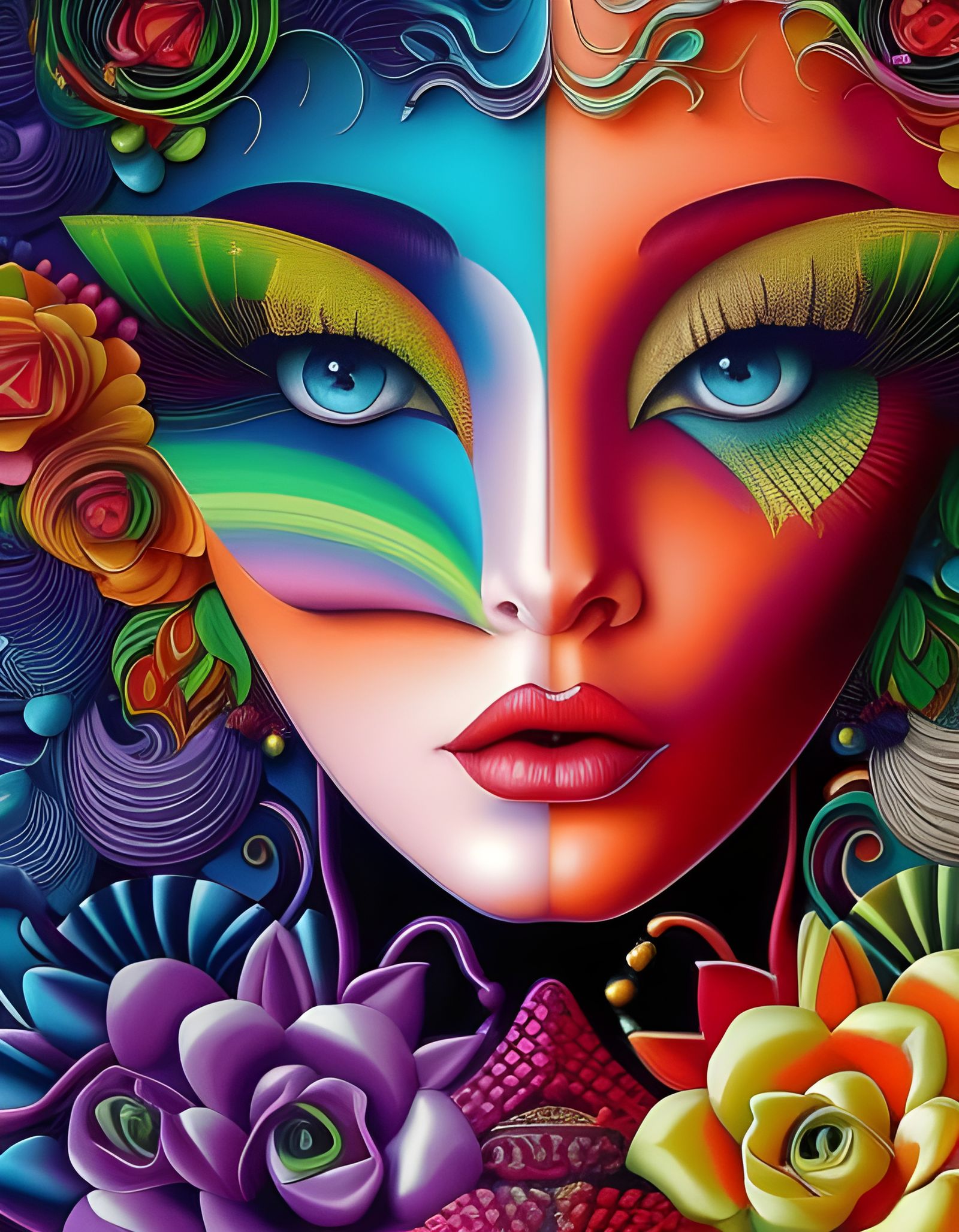 Surreal Fashion Woman